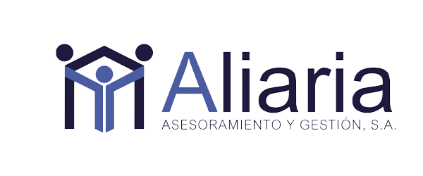 Logo Aliaria constructora BlancaReal